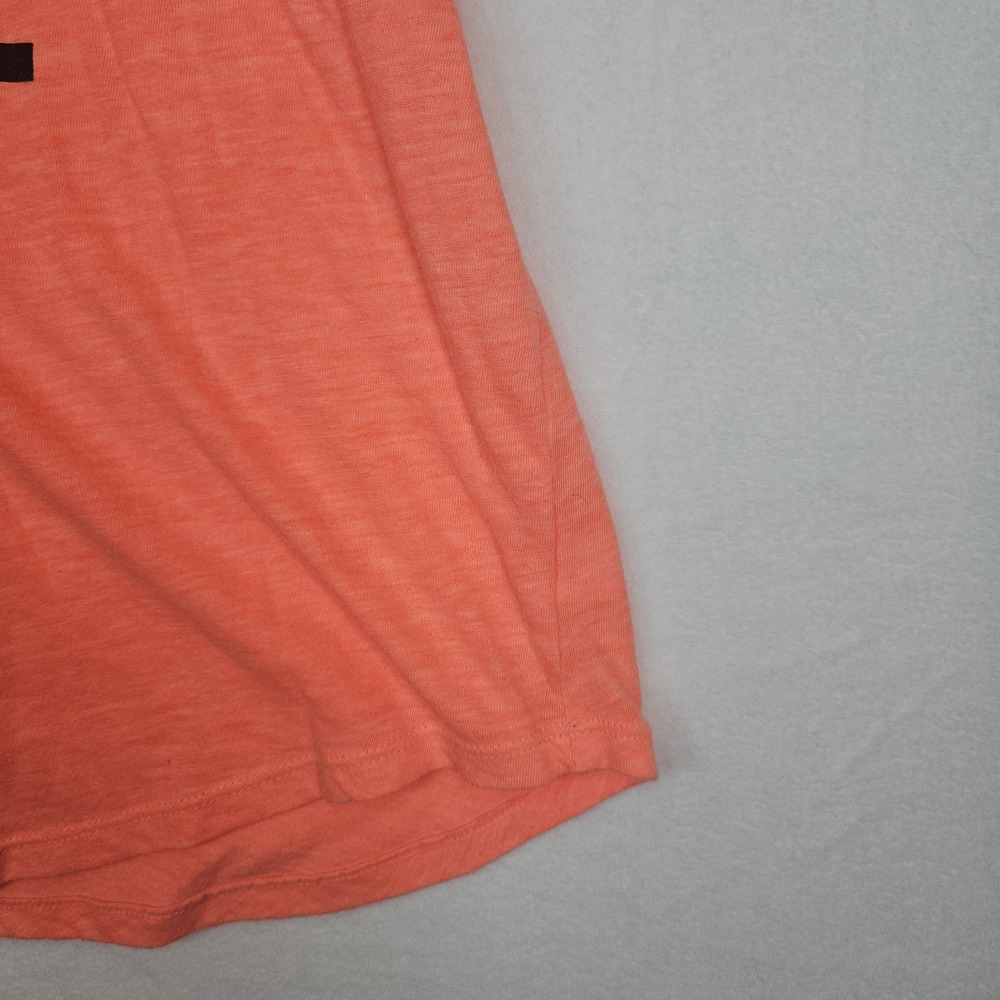 Victoria's Secret PINK Tank Top Medium Coral "The Struggle Is Real" Graphic Gym - Picture 2 of 16